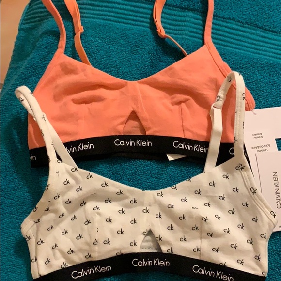 Calvin Klein Other - Comfortable cotton Calvin Klein bras - XS - NEW